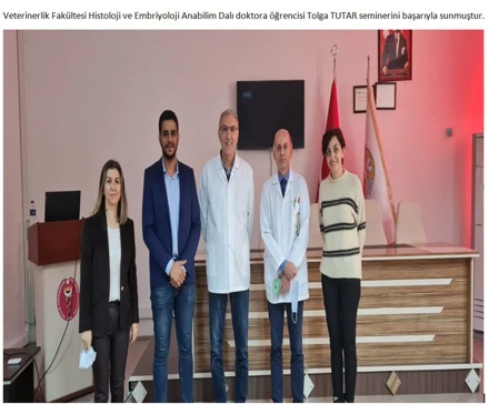 Veterinerlik Fakültesi Histoloji ve Embriyoloji Anabilim Dalı